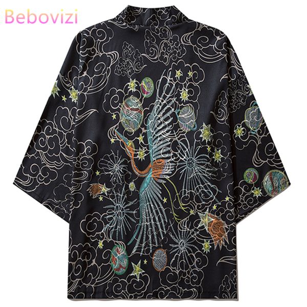 fashion novel print black loose shirts streetwear coat men yukata cardigan kimono japanese traditional casual haori clothing, Red
fashion novel print black loose shirts streetwear coat men yukata cardigan kimono japanese traditional casual haori clothing, Red