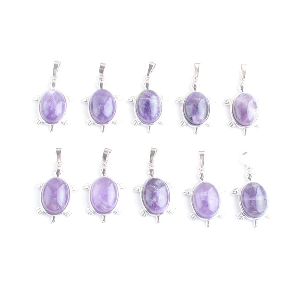 natural stone amethyst tiny turtle pendants reiki animal shaped cute tortoise charm jewelry factory directly wholesale dn4310, Silver
natural stone amethyst tiny turtle pendants reiki animal shaped cute tortoise charm jewelry factory directly wholesale dn4310, Silver