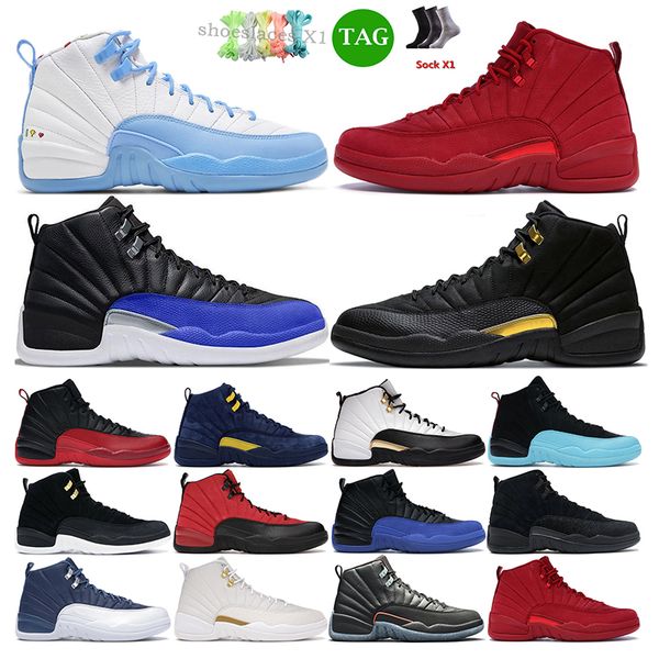 2022 men basketball shoes 12 mens trainers royalty black taxi 12s hyper royal flu game gym red sports sneakers
2022 men basketball shoes 12 mens trainers royalty black taxi 12s hyper royal flu game gym red sports sneakers