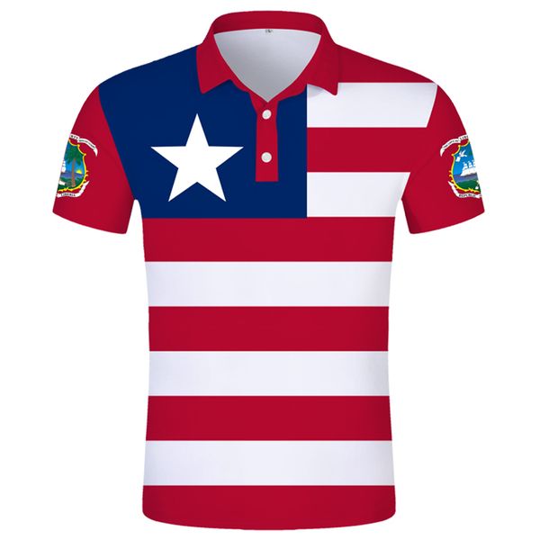 liberia polo shirt diy custom made name number lbr polo shirt nation flag lr republic liberian country college clothes 220608, White;black
liberia polo shirt diy custom made name number lbr polo shirt nation flag lr republic liberian country college clothes 220608, White;black