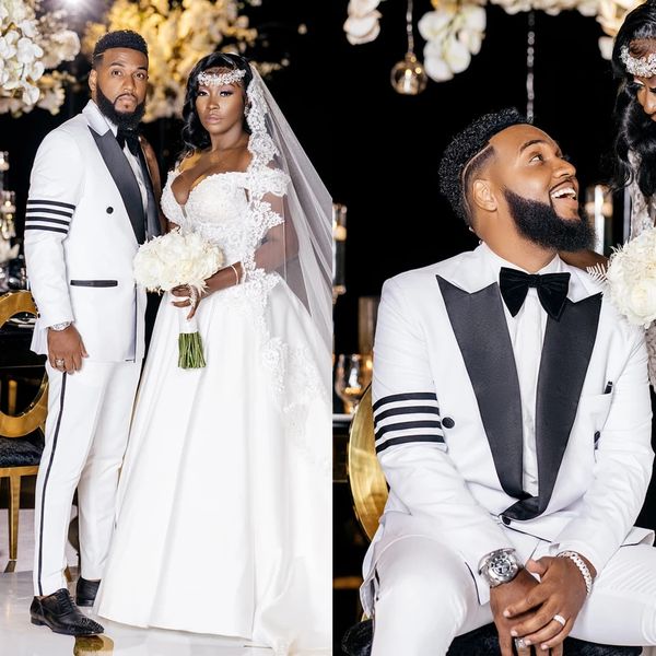 costume homme tuxedos white double breasted men prom suits peaked lapel wedding tuxedo for men 2 pieces bridegroom man blazer pant, Black;gray
costume homme tuxedos white double breasted men prom suits peaked lapel wedding tuxedo for men 2 pieces bridegroom man blazer pant, Black;gray