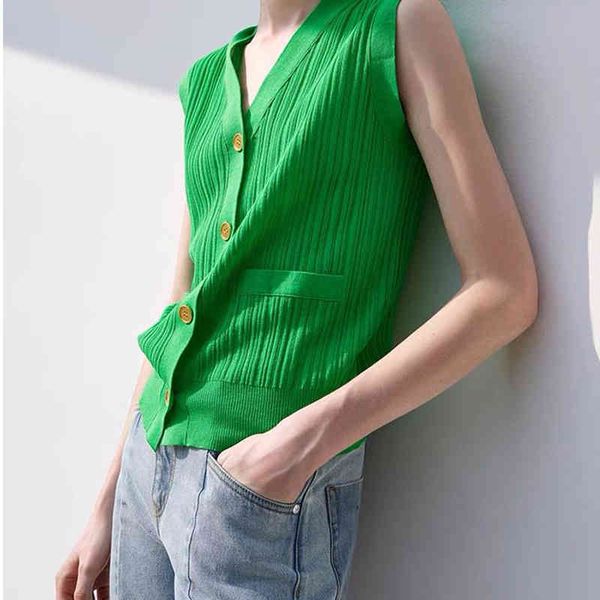 women's knits & tees ed knitted cardigan women's summer sleeveless thin coat vest knitting, White
women's knits & tees ed knitted cardigan women's summer sleeveless thin coat vest knitting, White