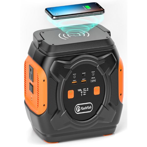 320w portable power station flashfish 292wh 80000mah solar generator backup power with ac/dc/100w pd type-c/wireless charger /flashlight
320w portable power station flashfish 292wh 80000mah solar generator backup power with ac/dc/100w pd type-c/wireless charger /flashlight
