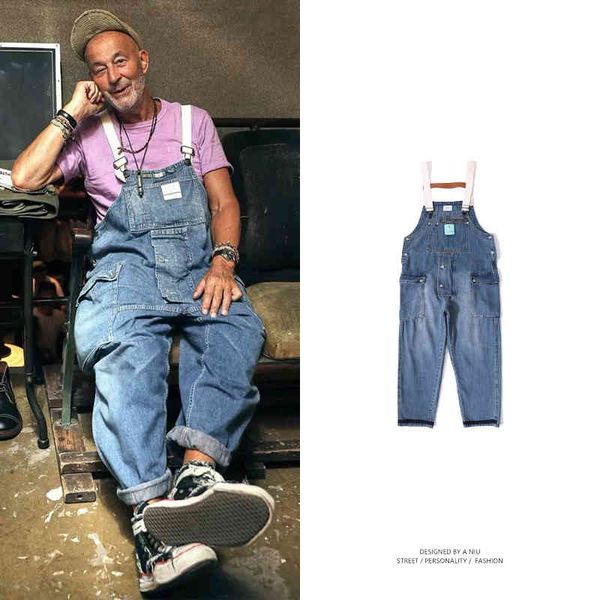 yu wenle japanese vintage loose denim one-piece suspenders men's and women's fashion ins net red wide leg dad suspenders, Blue
yu wenle japanese vintage loose denim one-piece suspenders men's and women's fashion ins net red wide leg dad suspenders, Blue