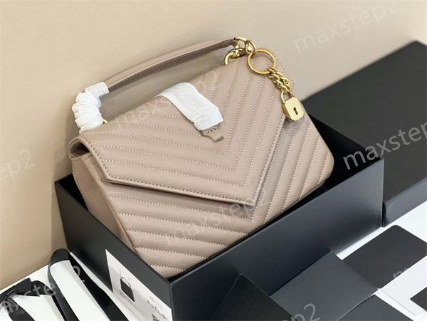 designer college bag medium quilted leather chain tote womens sling shoulder bags luxury handbag handle purse wallets v shape flap loulou st
designer college bag medium quilted leather chain tote womens sling shoulder bags luxury handbag handle purse wallets v shape flap loulou st