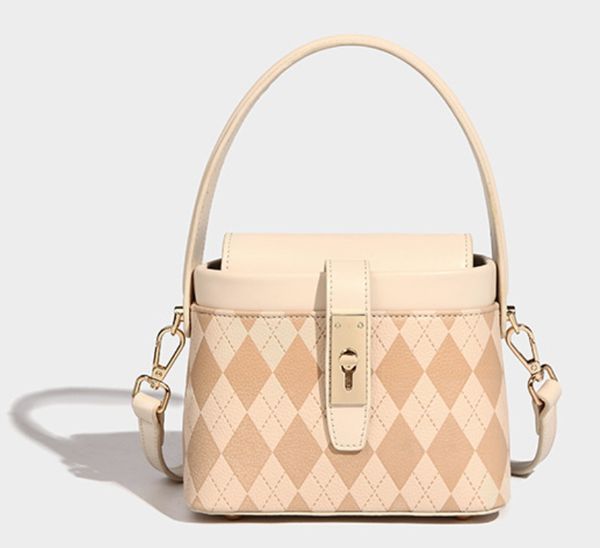 womens lock small square bag ladies designer leather shoulder bag lychee pattern crossbody handbag