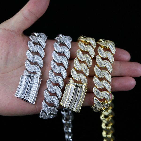 heavy chains 20mm 18-20inch yellow white gold plated bling cz cuban chain necklace link bracelet jewelry for men women nice gift, Silver
heavy chains 20mm 18-20inch yellow white gold plated bling cz cuban chain necklace link bracelet jewelry for men women nice gift, Silver