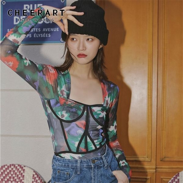 vintage body floral bodysuit square neck long sleeve mesh bodysuit women bodycon bodies ladies fall 201007, Black;white
vintage body floral bodysuit square neck long sleeve mesh bodysuit women bodycon bodies ladies fall 201007, Black;white