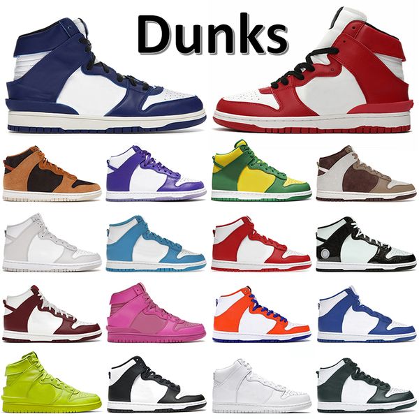 designer high skate casual shoes mens women deep royal chicago dark russet varsity purple light chocolate vast grey laser blue white red sne, Black
designer high skate casual shoes mens women deep royal chicago dark russet varsity purple light chocolate vast grey laser blue white red sne, Black