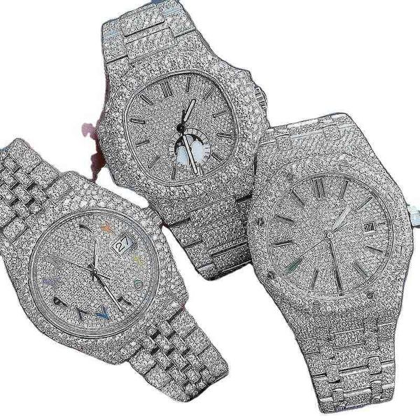 diamond watch factory custom hop jewelry luxury style full iced out bling moissanite mens, Slivery;brown
diamond watch factory custom hop jewelry luxury style full iced out bling moissanite mens, Slivery;brown