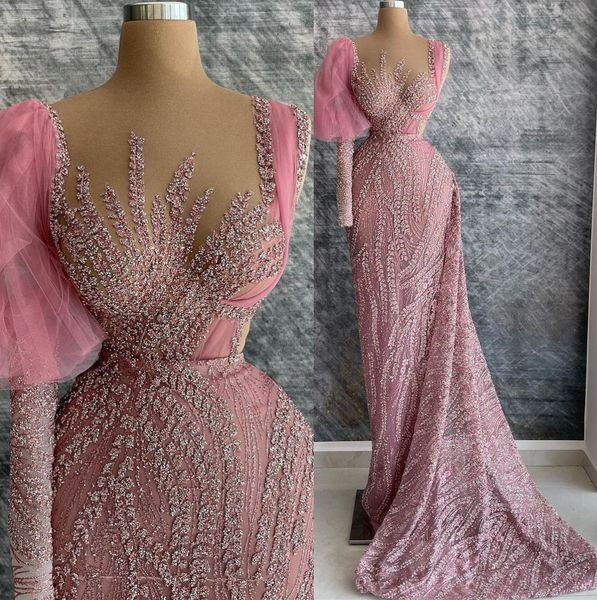 2022 plus size arabic aso ebi sparkly mermaid prom dresses sheer neck evening formal party second reception birthday engagement gowns dress, Black
2022 plus size arabic aso ebi sparkly mermaid prom dresses sheer neck evening formal party second reception birthday engagement gowns dress, Black