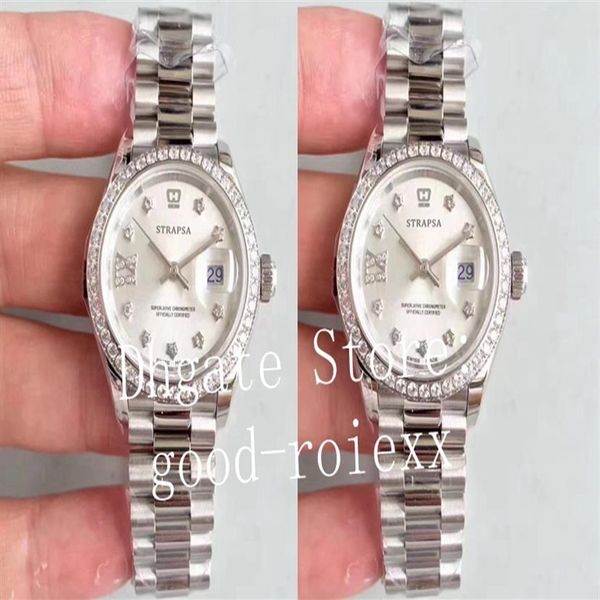 28mm ladies mother of pearl dial watches tw eta watch automatic 2671 movement ladys 279136 women steel date crystal twf wristwatch2265, Slivery;brown
28mm ladies mother of pearl dial watches tw eta watch automatic 2671 movement ladys 279136 women steel date crystal twf wristwatch2265, Slivery;brown