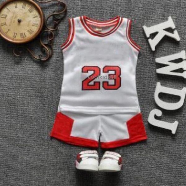 summer toddler boys girls baby kids clothes clothing sets polyester children t-shirts shorts 2pc sports vest basketball cloth272y, White
summer toddler boys girls baby kids clothes clothing sets polyester children t-shirts shorts 2pc sports vest basketball cloth272y, White