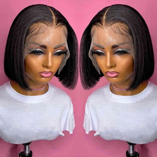 short bob wig 13x4 frontal straight lace pre plucked bleached knots s 150% remy 4x4 closure for black women 220713
short bob wig 13x4 frontal straight lace pre plucked bleached knots s 150% remy 4x4 closure for black women 220713