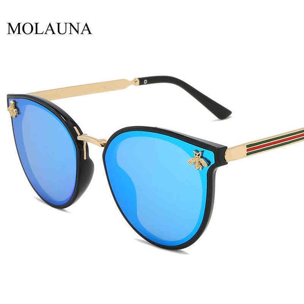 2022 luxury bee fashion brand digner vintage sunglass women men metal frame female oculos de sol uv400, White;black
2022 luxury bee fashion brand digner vintage sunglass women men metal frame female oculos de sol uv400, White;black