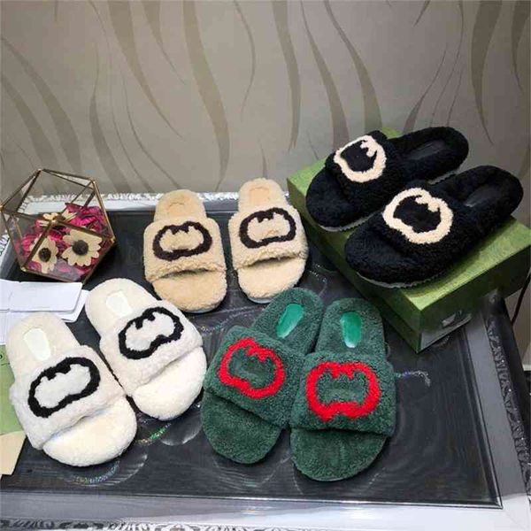 slippers autumn and winter g family net red wool slippers wear thick bottom flat slippers, comfortable lazy letter female, Black
slippers autumn and winter g family net red wool slippers wear thick bottom flat slippers, comfortable lazy letter female, Black
