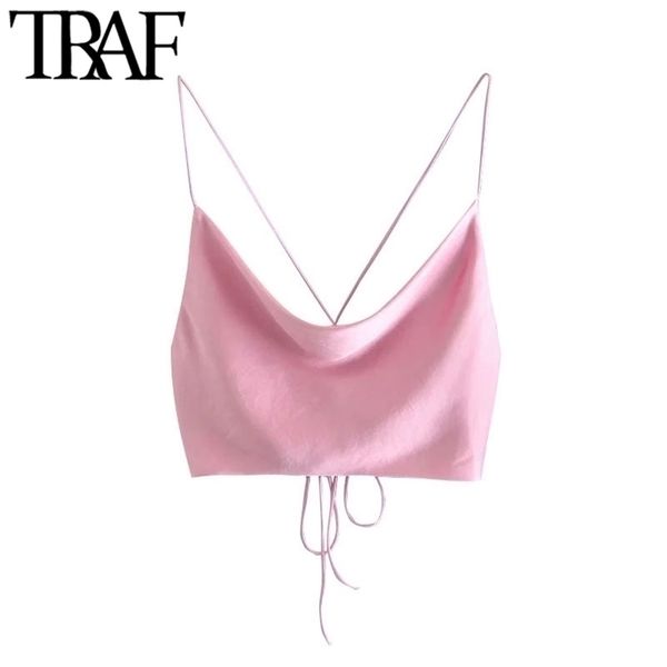traf women fashion with tied soft touch cropped tank vintage backless cross thin straps female camis mujer 220318, White
traf women fashion with tied soft touch cropped tank vintage backless cross thin straps female camis mujer 220318, White