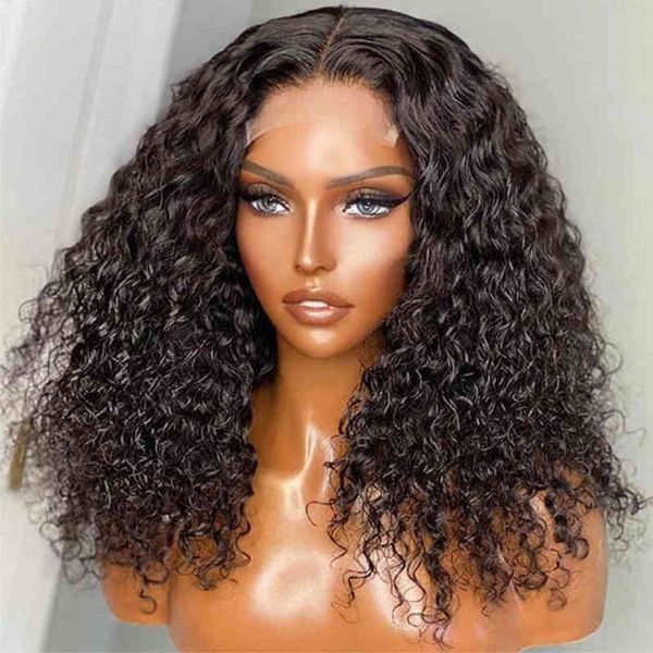 nxy wigs deep curly lace human hair short bob for women brazilian water wave wig pre plucked 20701, Black;brown
nxy wigs deep curly lace human hair short bob for women brazilian water wave wig pre plucked 20701, Black;brown