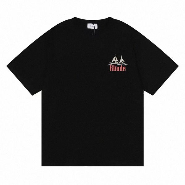 2022 ins tide brand high street rhude mens t-shirts sailboat print summer loose casual short sleeve men t-shirt m1gv#, White;black
2022 ins tide brand high street rhude mens t-shirts sailboat print summer loose casual short sleeve men t-shirt m1gv#, White;black