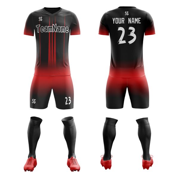 design custom soccer jersey outdoor tracksuit without degumming printing name number sports clothing for men/youth 220615, Gray
design custom soccer jersey outdoor tracksuit without degumming printing name number sports clothing for men/youth 220615, Gray