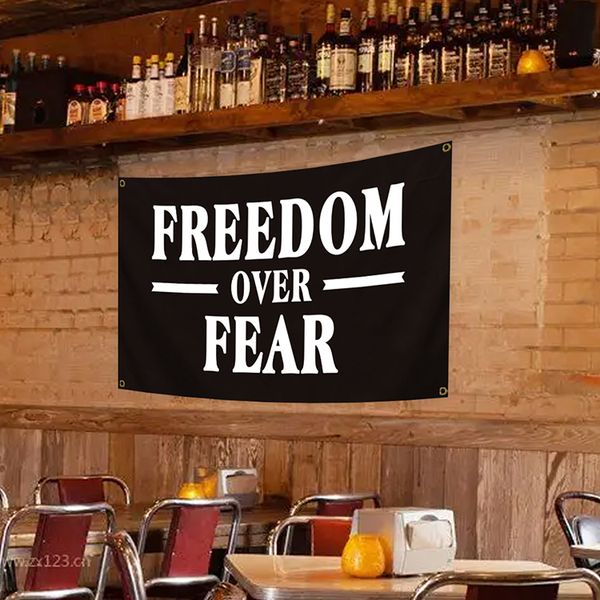om over fear flag 3x5 ft with brass grommets for college dorm frat man cave party decoration
om over fear flag 3x5 ft with brass grommets for college dorm frat man cave party decoration