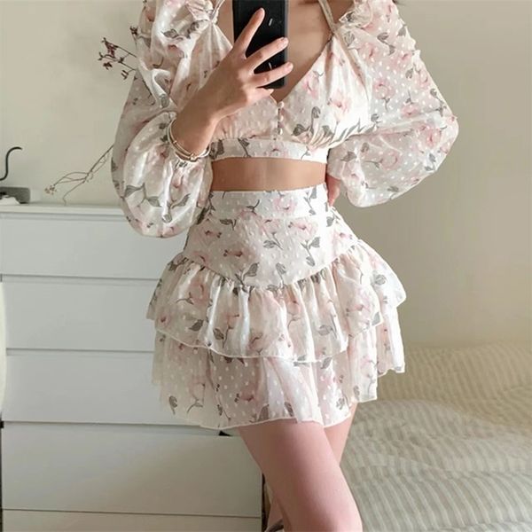 houzhou boho floral ruffle skirt women elegant fairycore high waist aline pleated mini skirt beachwear korean fashion 220611, Black
houzhou boho floral ruffle skirt women elegant fairycore high waist aline pleated mini skirt beachwear korean fashion 220611, Black