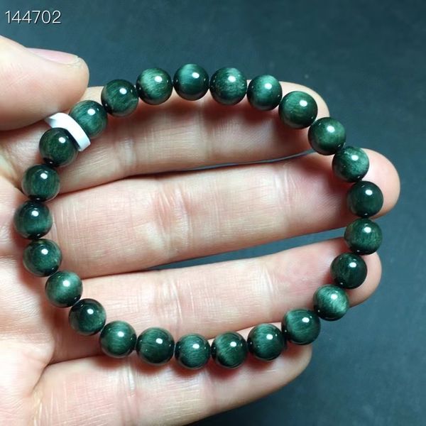natural green rutilated quartz bracelet brazil 7.2mm women cat eye gemstone stretch crystal round beads aaaaa, Silver
natural green rutilated quartz bracelet brazil 7.2mm women cat eye gemstone stretch crystal round beads aaaaa, Silver