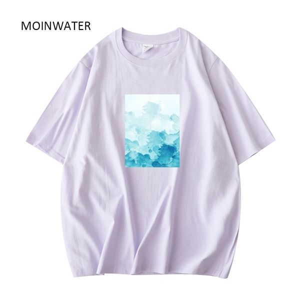 moinwater women summer tees female cotton fashion print short sleeve t shirts mt21029 220509, White
moinwater women summer tees female cotton fashion print short sleeve t shirts mt21029 220509, White