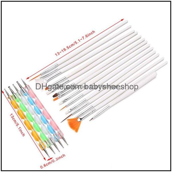 art design painting tool pen polish brush set kit professional nail brushes styling tools 20pcs/set drop delivery 2021 salon health beauty, Yellow
art design painting tool pen polish brush set kit professional nail brushes styling tools 20pcs/set drop delivery 2021 salon health beauty, Yellow