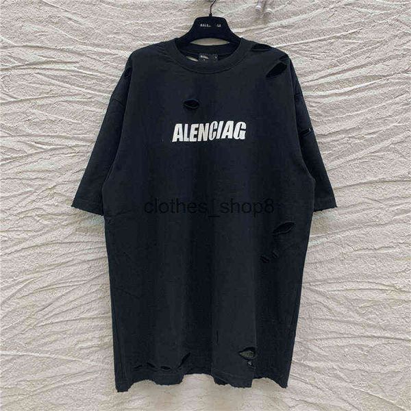 designers t shirts balencaigass men's sweaters high version 2022 summer new paris b house broken hole burst le y2pf, White;black
designers t shirts balencaigass men's sweaters high version 2022 summer new paris b house broken hole burst le y2pf, White;black