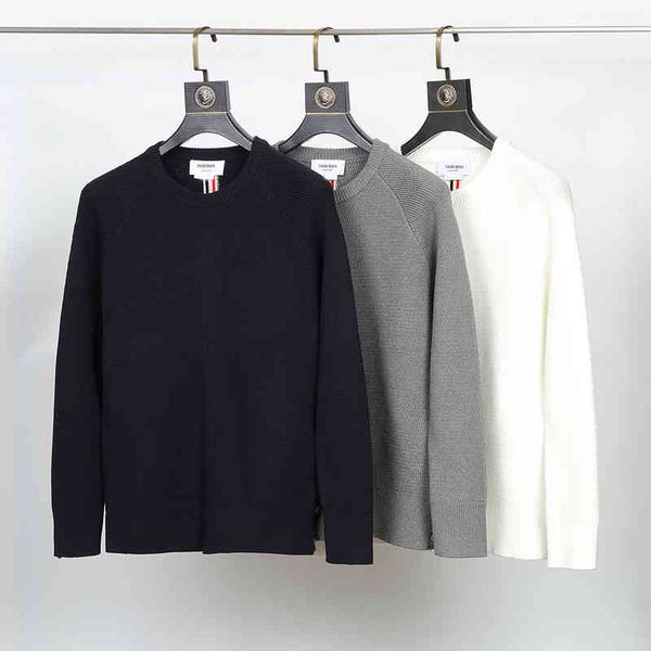 men's sweaters thom brun tb waffle wool sweater red white blue ribbon bottomed zkr1, White;black
men's sweaters thom brun tb waffle wool sweater red white blue ribbon bottomed zkr1, White;black