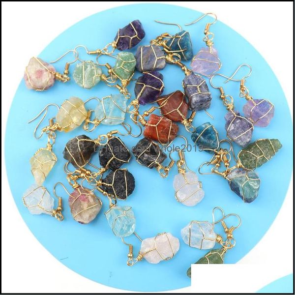 dangle chandelier earrings jewelry wire wrapped natural crystal rough stone irregar ore energy healing gemston dhvtw, Silver
dangle chandelier earrings jewelry wire wrapped natural crystal rough stone irregar ore energy healing gemston dhvtw, Silver