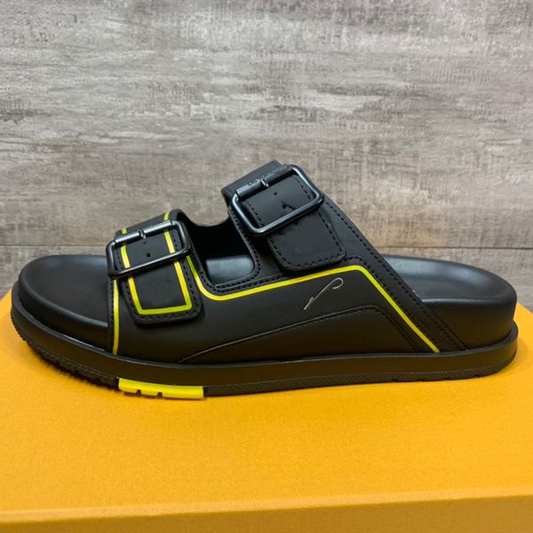 trainer sides men sandals designer luxury fashion brand shoes size 38-45 model qjyg03, Black
trainer sides men sandals designer luxury fashion brand shoes size 38-45 model qjyg03, Black