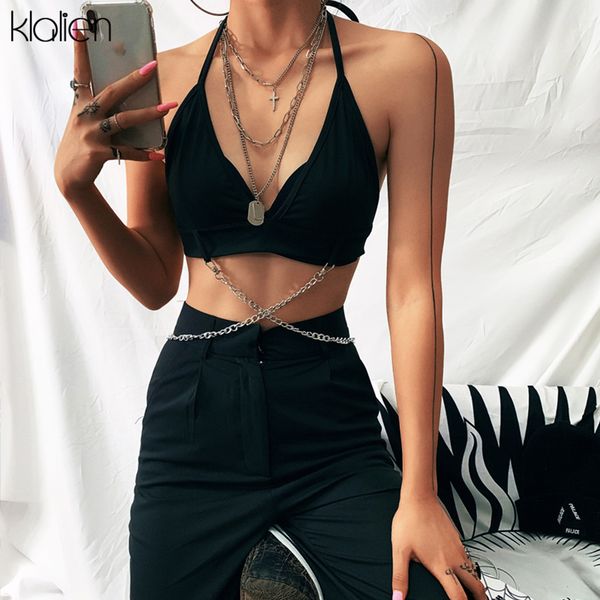 summer punk metal chain decoration crop womens camisole 2022 fashion club party sleeveless tees tank mujer, White
summer punk metal chain decoration crop womens camisole 2022 fashion club party sleeveless tees tank mujer, White