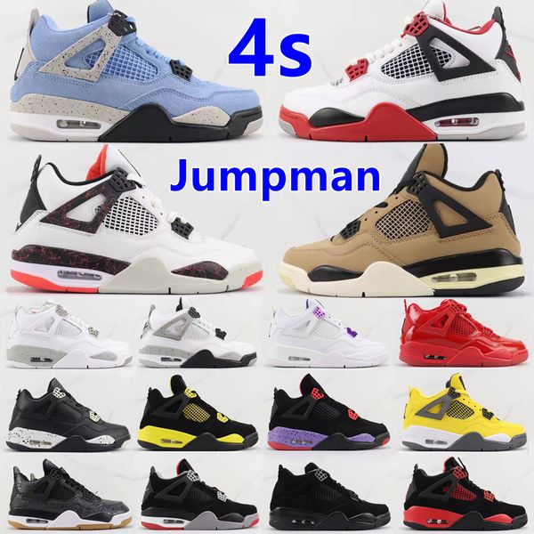 luxury brand designer jumpman 4s sports shoes leather breathable mesh patchwork university blue high-men basketball shoe leisure platform sn, Black
luxury brand designer jumpman 4s sports shoes leather breathable mesh patchwork university blue high-men basketball shoe leisure platform sn, Black