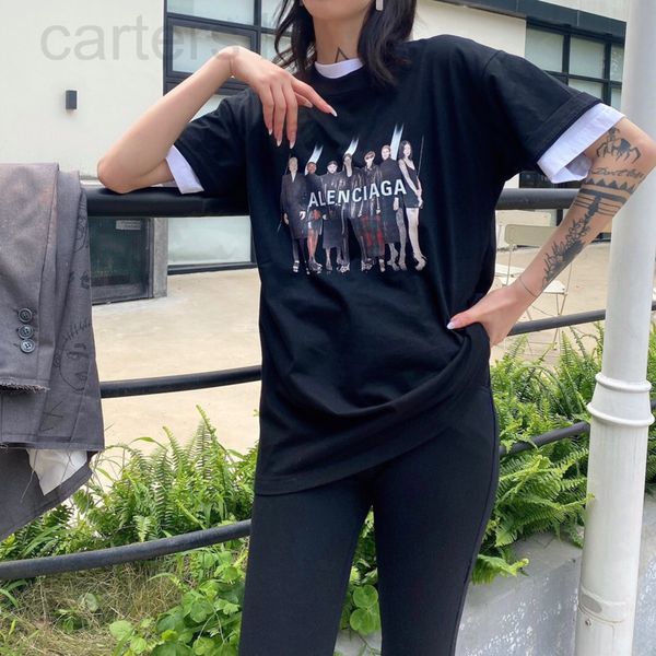 women's t-shirt designer shenzhen nanyou women's clothing yb made goods men's and loose b club portrait printed cotton round, White
women's t-shirt designer shenzhen nanyou women's clothing yb made goods men's and loose b club portrait printed cotton round, White