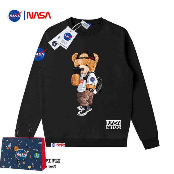 hoodies sweatshirts designer hoodie nasa co branded sweater men's round neck oversize couple fashion brand 280g cotton spring and autum, Black
hoodies sweatshirts designer hoodie nasa co branded sweater men's round neck oversize couple fashion brand 280g cotton spring and autum, Black