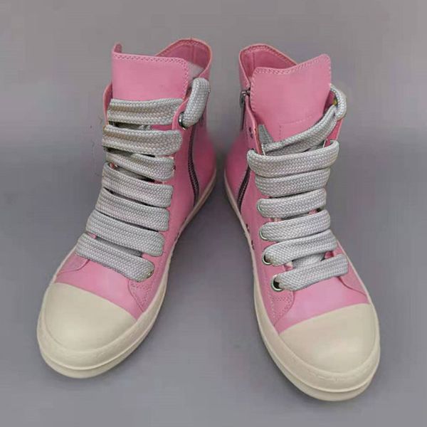 pink women ankle boots genuine leather ladies shoes big size jumbo lace shoes for women e50, Black
pink women ankle boots genuine leather ladies shoes big size jumbo lace shoes for women e50, Black