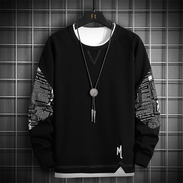 crewneck sweatshirt men spring harajuku oversized japanese streetwear black hoodie men sweatshirts hoodies male pullover 220804, Black;brown
crewneck sweatshirt men spring harajuku oversized japanese streetwear black hoodie men sweatshirts hoodies male pullover 220804, Black;brown
