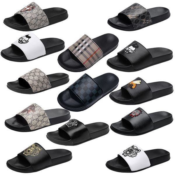 mens designers slides slippers luxury brand floral slipper leather rubber tiger bees avatar flats sandals beach shoes gear bottoms sliders s, Black
mens designers slides slippers luxury brand floral slipper leather rubber tiger bees avatar flats sandals beach shoes gear bottoms sliders s, Black