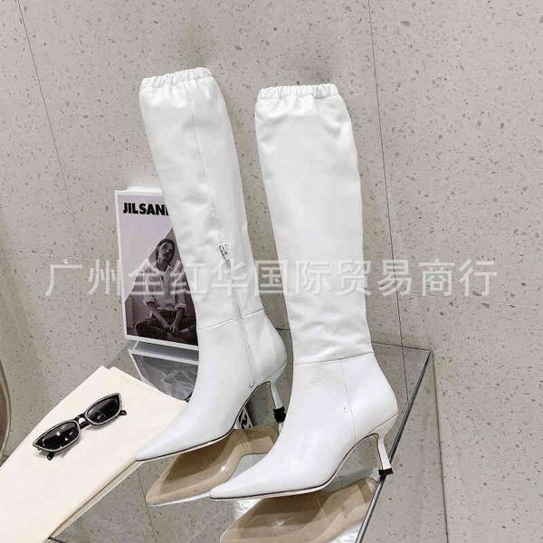 boots fashion high boots below knee heels thin calf leather modern long for women, Black
boots fashion high boots below knee heels thin calf leather modern long for women, Black
