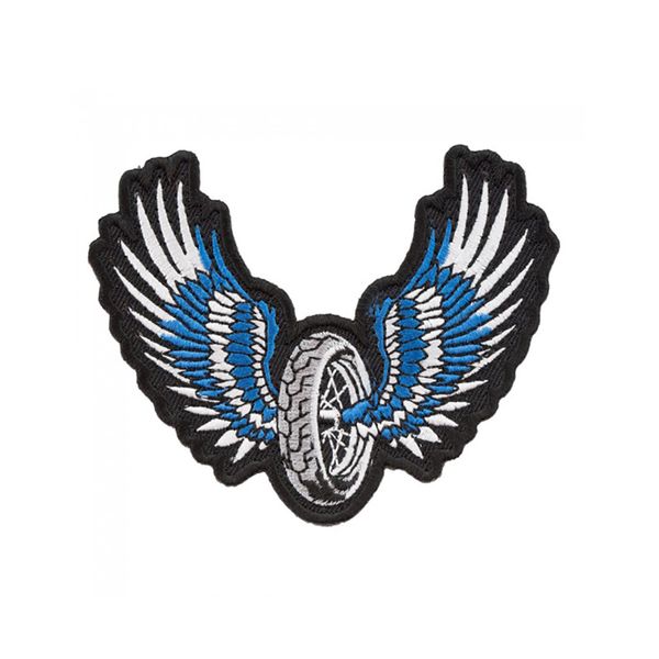 blue winged motorcycle wheel sewing notions biker embroidery iron on patches for clothing jackets club custom patch, Black
blue winged motorcycle wheel sewing notions biker embroidery iron on patches for clothing jackets club custom patch, Black