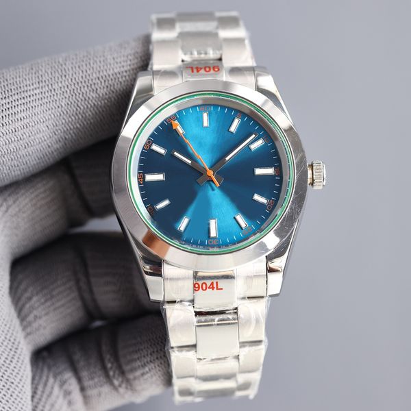 swiss watches automatic mechanical 40mm stainless steel movement sapphire glass business waterproof shockproof luminous montre de luxe, Silver
swiss watches automatic mechanical 40mm stainless steel movement sapphire glass business waterproof shockproof luminous montre de luxe, Silver