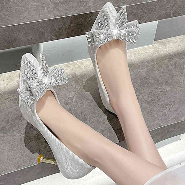 dress shoes shiny rhinestone bowtie pumps for woman elegant stiletto heels wedding women be toe high shallow 220416, Black
dress shoes shiny rhinestone bowtie pumps for woman elegant stiletto heels wedding women be toe high shallow 220416, Black