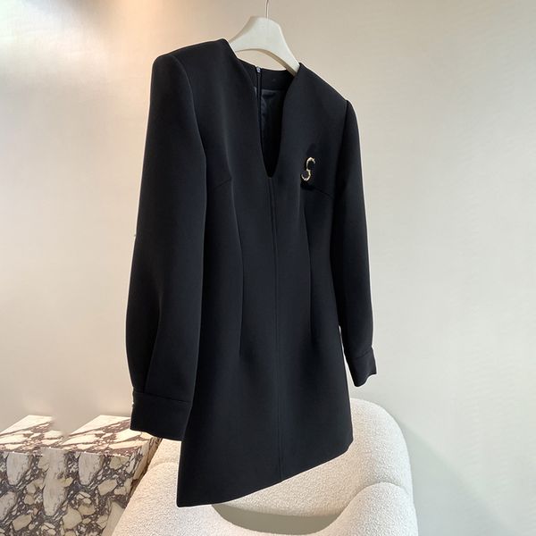 vintage womens dress ins black winter autumn dress long sleeve street style dresses
vintage womens dress ins black winter autumn dress long sleeve street style dresses