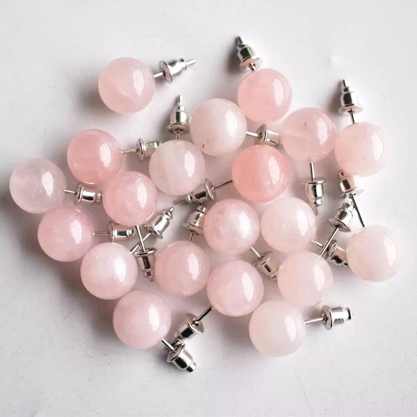 10mm reiki healing crystal stone stud chakra rose opal tiger eye earrings wholesale women jewelry, Golden;silver
10mm reiki healing crystal stone stud chakra rose opal tiger eye earrings wholesale women jewelry, Golden;silver