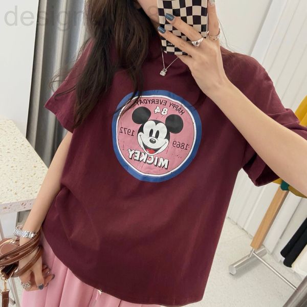 women's t-shirt designer sp original cartoon printed round neck pullover short sleeve t-shirt women's spring and summer loose vers, White
women's t-shirt designer sp original cartoon printed round neck pullover short sleeve t-shirt women's spring and summer loose vers, White