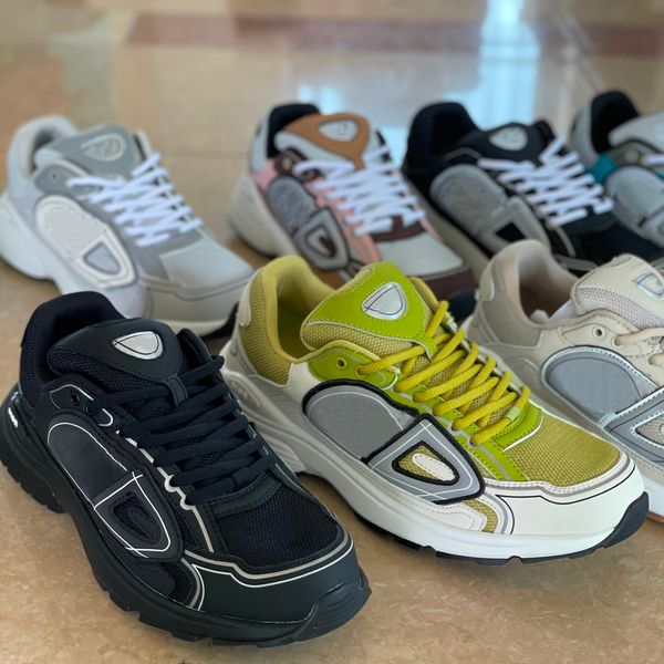designer sneaker mens shoes platform sneaker women calfskin trainers white mesh technical fabric flats low up sport shoes with box no365, Black
designer sneaker mens shoes platform sneaker women calfskin trainers white mesh technical fabric flats low up sport shoes with box no365, Black