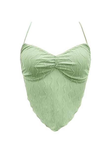 seam detail backless bandana crop o4h0#, White
seam detail backless bandana crop o4h0#, White