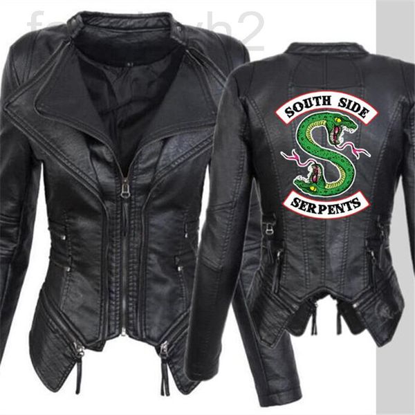 women's leather & faux designer back printed pu leather zipper stitched jacket short tehg2022, Black
women's leather & faux designer back printed pu leather zipper stitched jacket short tehg2022, Black